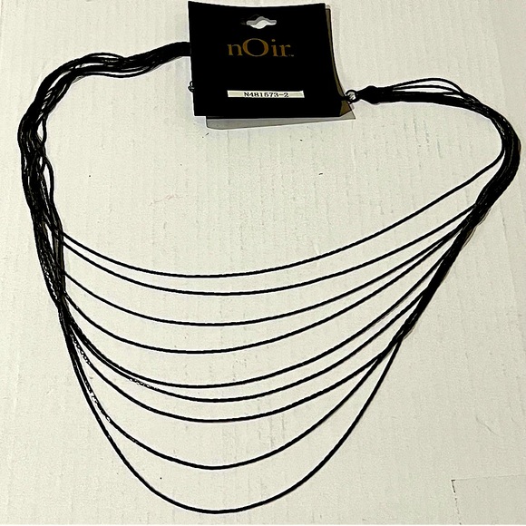 NWT nOir multi-layered necklace - Picture 1 of 4